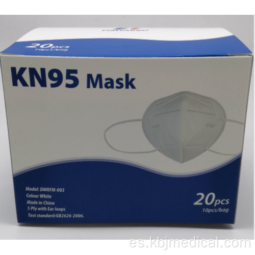 Máscara KN95 de 5 capas ideal para protección facial